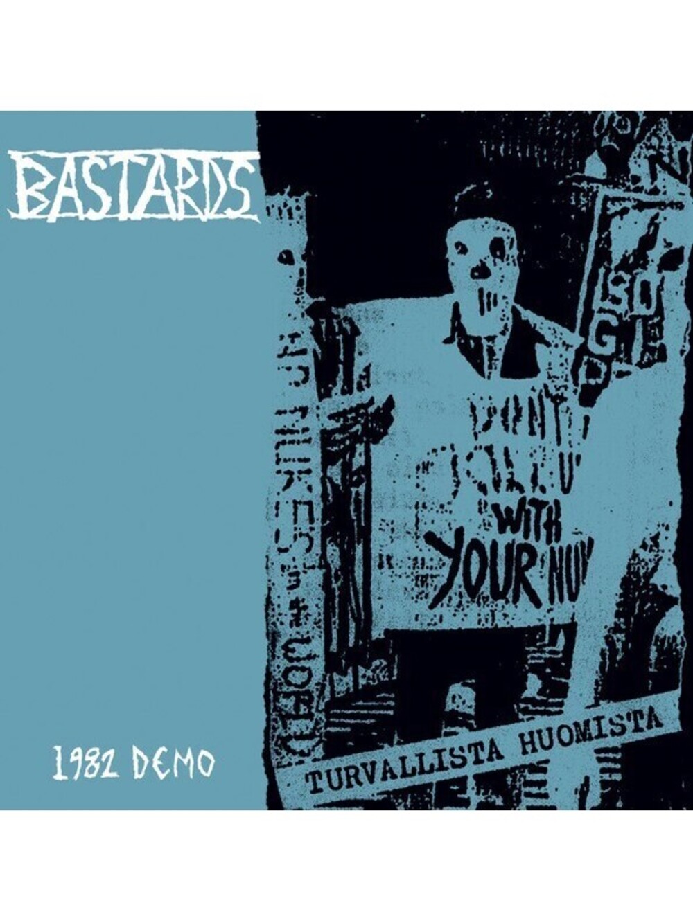 BASTARDS - 1982 DEMOS LP VINYL RECORD punk rock, uk 82, discharge, the exploited